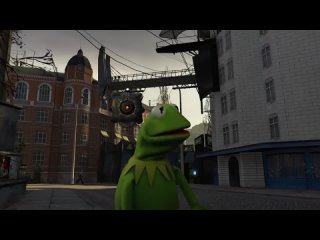kermit the frog in half-life 2